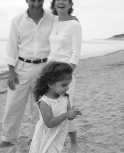 Casual Cape Cod Family Portrait