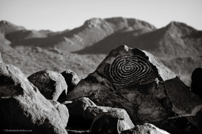 spiral petroglyph