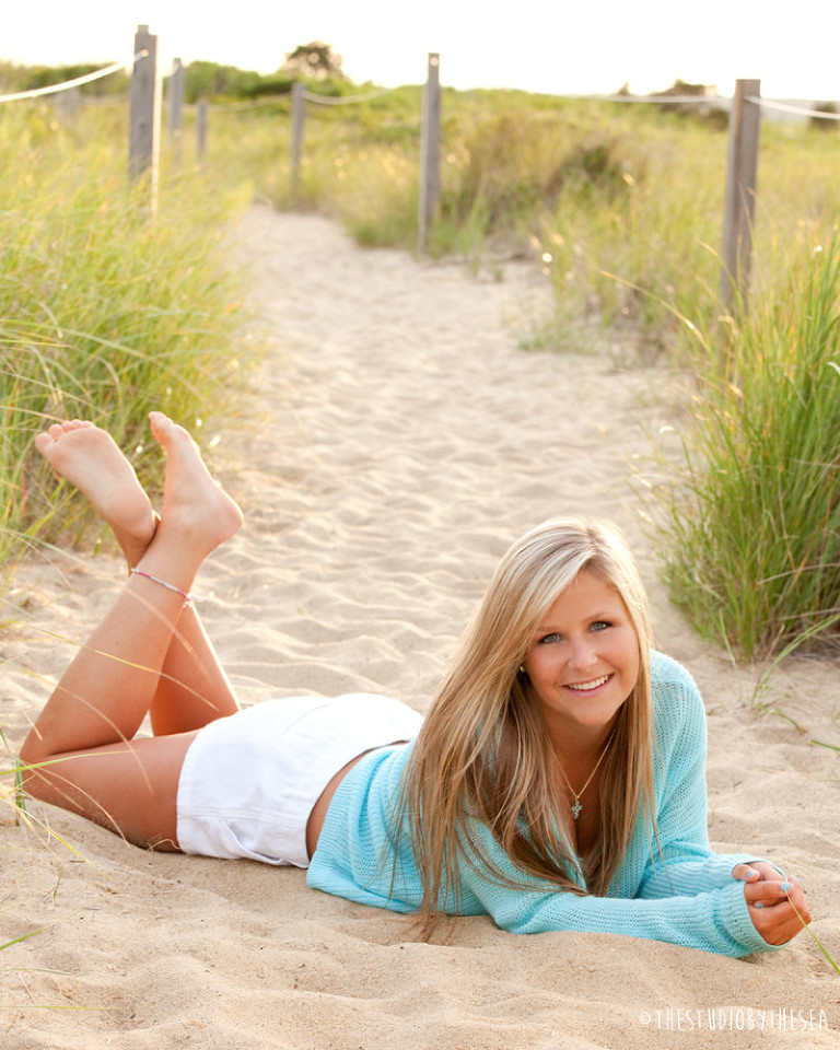Senior-on-beach-path