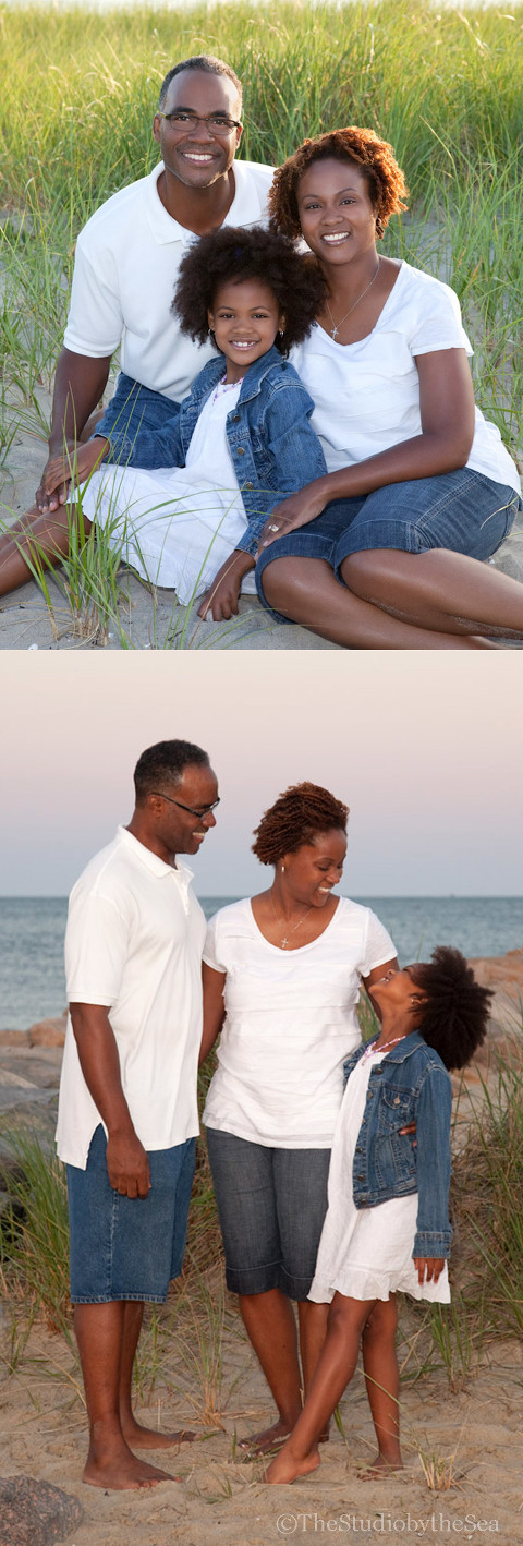 family-portrait on Cape Cod